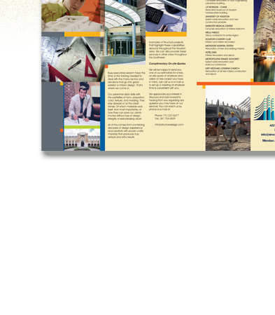 Structura Design and Construction Image Brochure