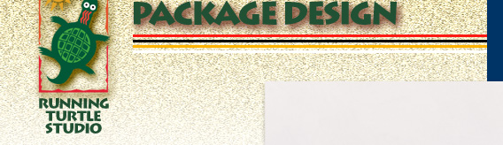 Running Turtle Studio Package Design