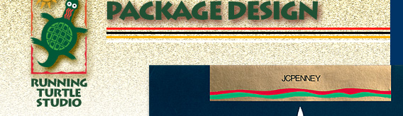 Running Turtle Studio Package Design